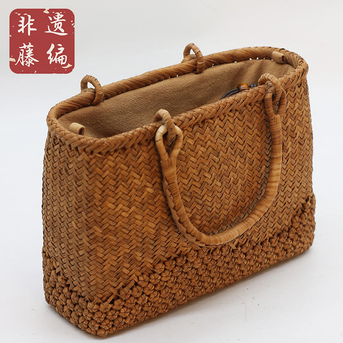高山流水｜山葡萄かごバッグ｜葡萄曜 PUTAOYAO