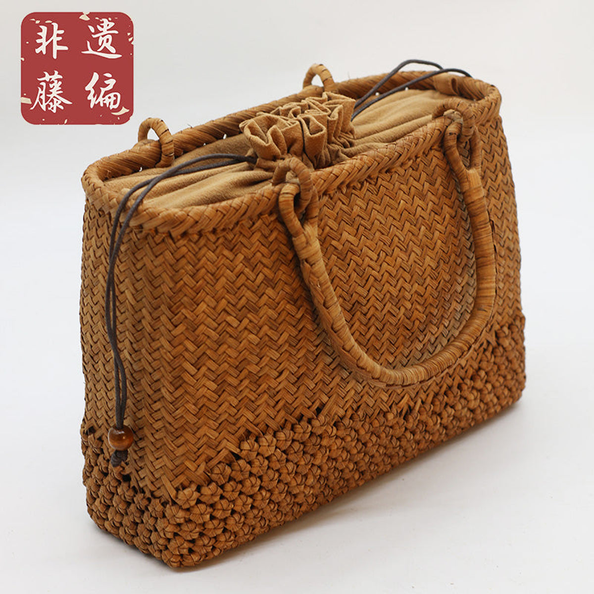 高山流水｜山葡萄かごバッグ｜葡萄曜 PUTAOYAO