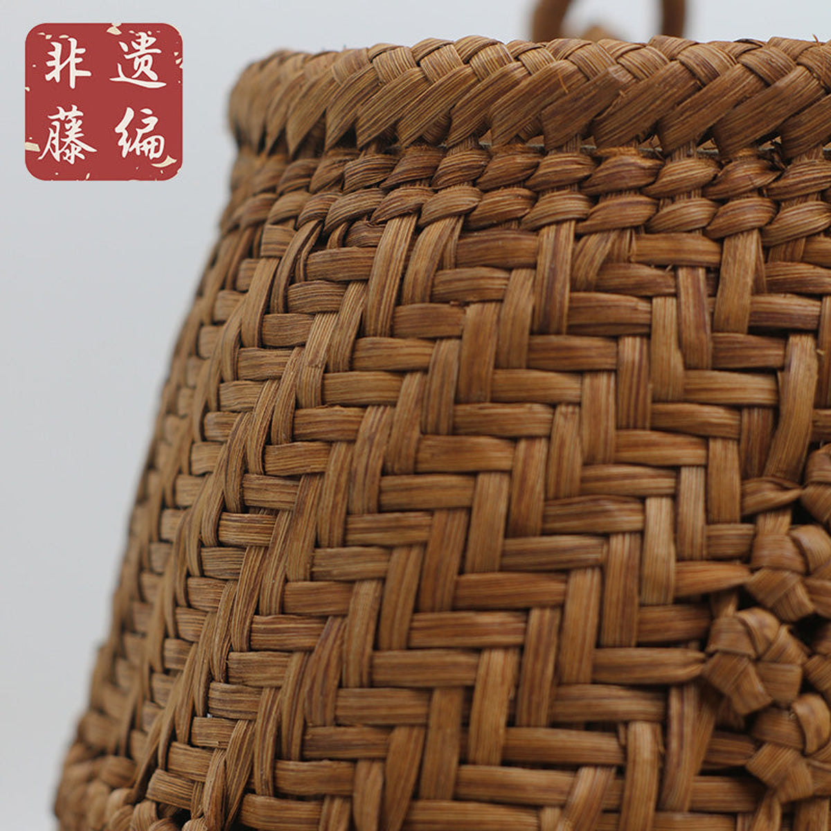 コンビ-ホーンバッグ｜山葡萄かごバッグ｜葡萄曜 PUTAOYAO