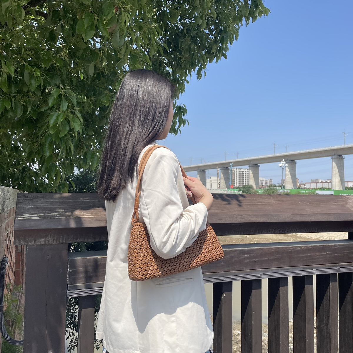 Wild Grape Vine Shoulder Bag