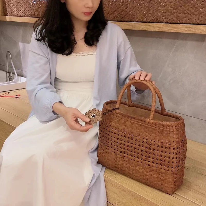 山葡萄かごバッグ