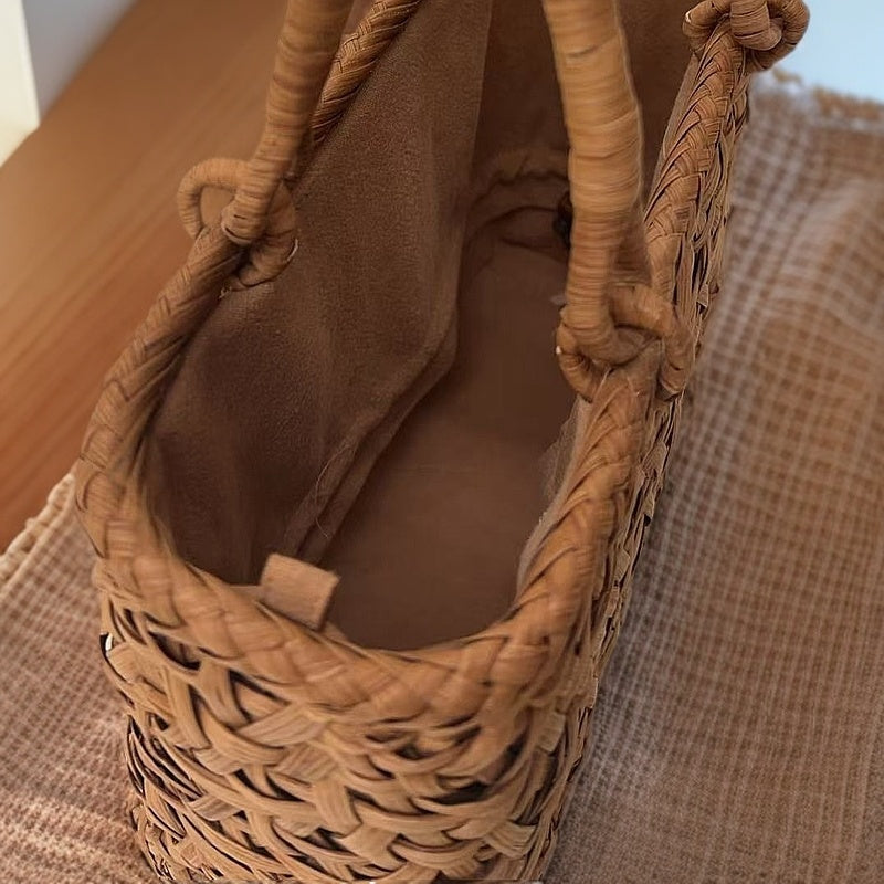 Wild Grape Vine Basket Bag