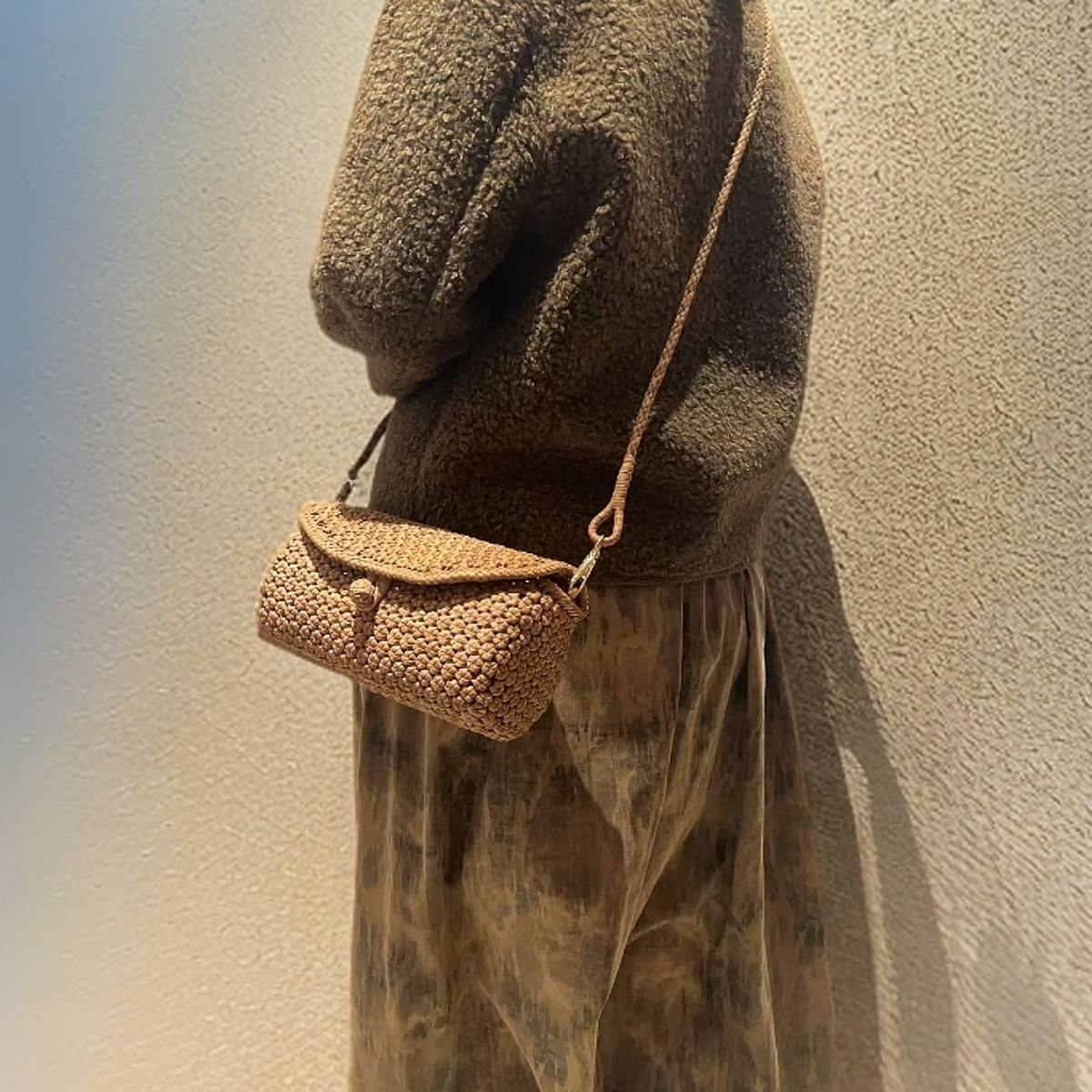 Wild Grape Vine Shoulder Bag