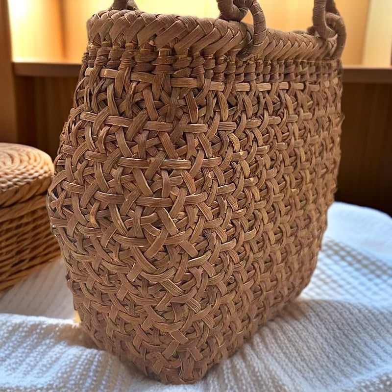 Wild Grape Vine Basket Bag