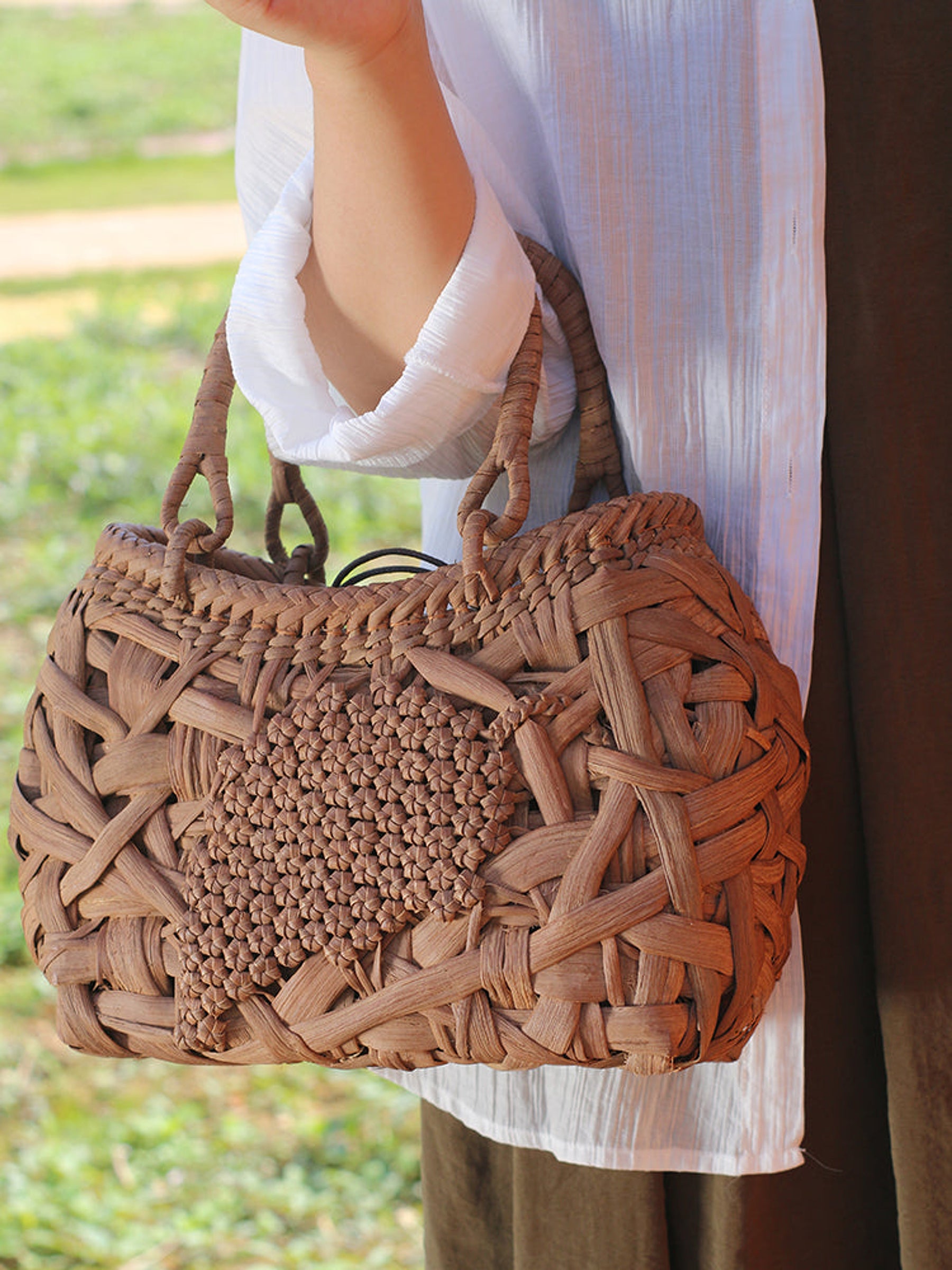 山葡萄かごバッグ
