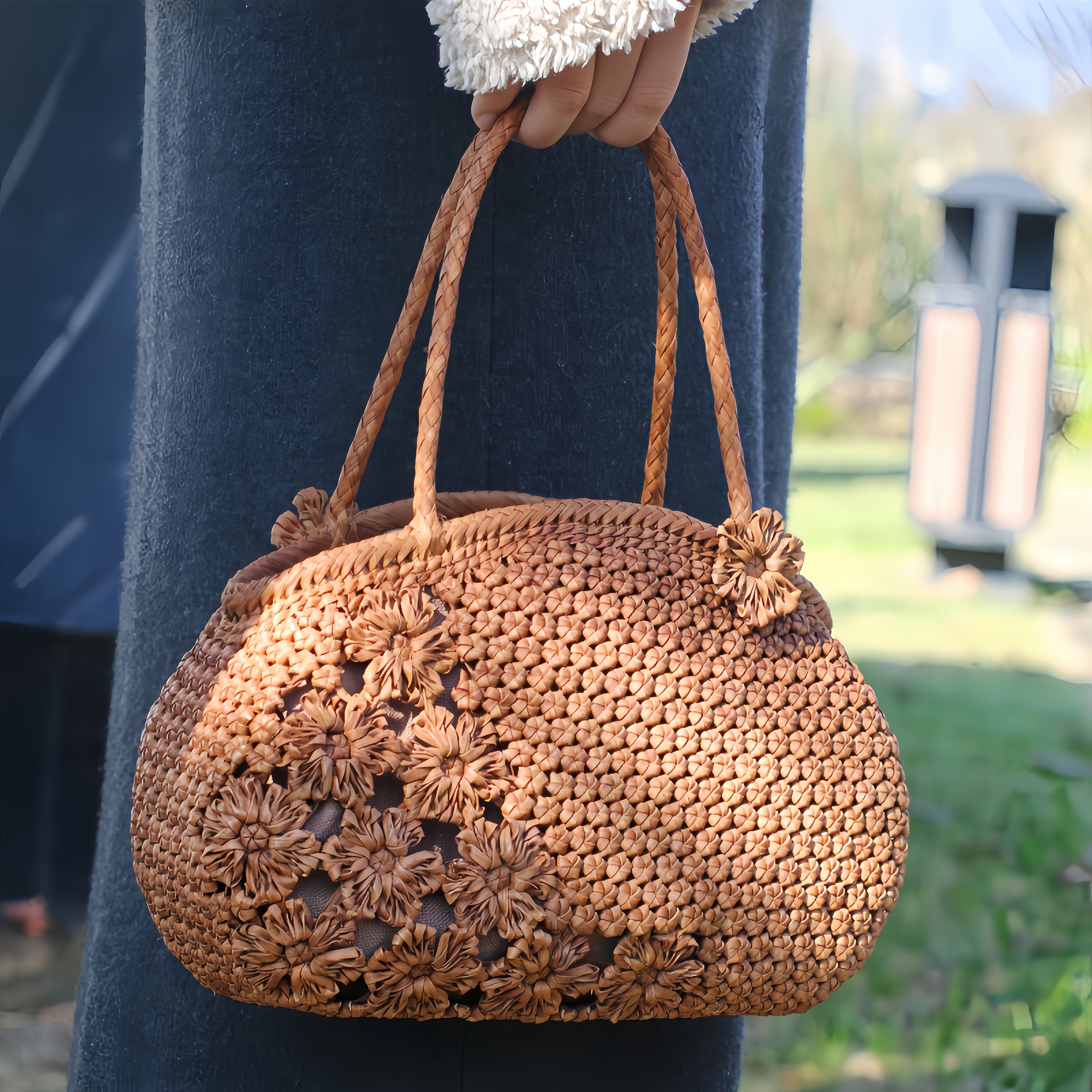 月輪六曜｜Wild Grape Vine Evening Bag